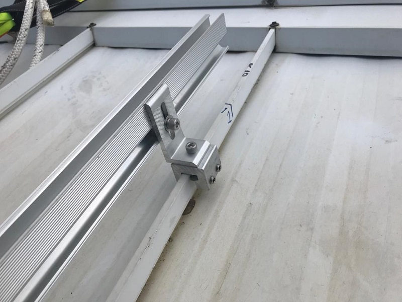 Standing seam clamp