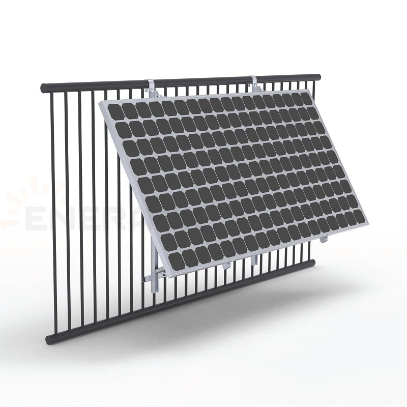 Balcony solar mounting systems