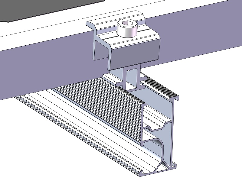 adjustable end clamp