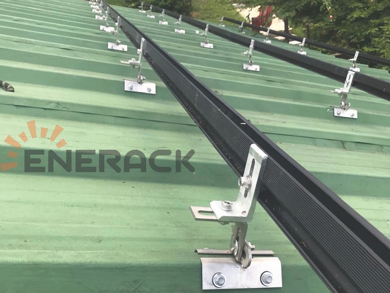 trapezoidal sheet metal solar mounting